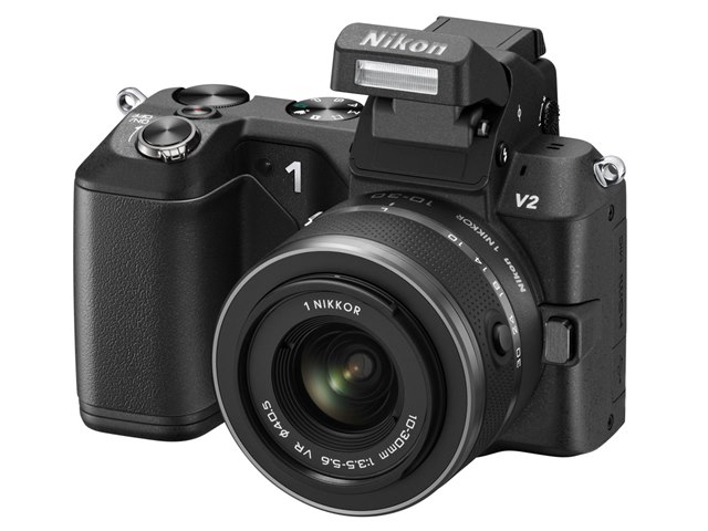 Nikon 1 V2 標準ズームレンズキット [ブラック]の製品画像 - 価格.com