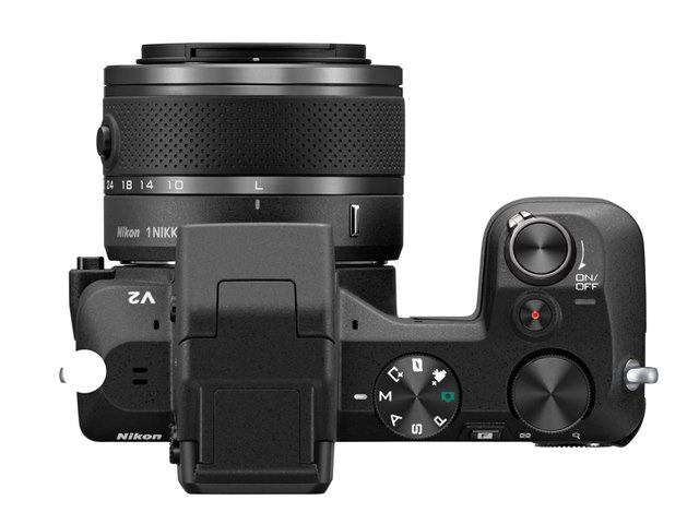 Nicon １ V２  標準ズームキット　ブラック Nikon 1 V2 標準ズームレンズキット [ブラック]の製品画像 - 価格.com
