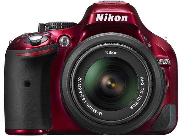 Nikon D5200 18-55 VR Kit レッド D5200 18-55 VR レンズキット [レッド]の製品画像 - 価格.com