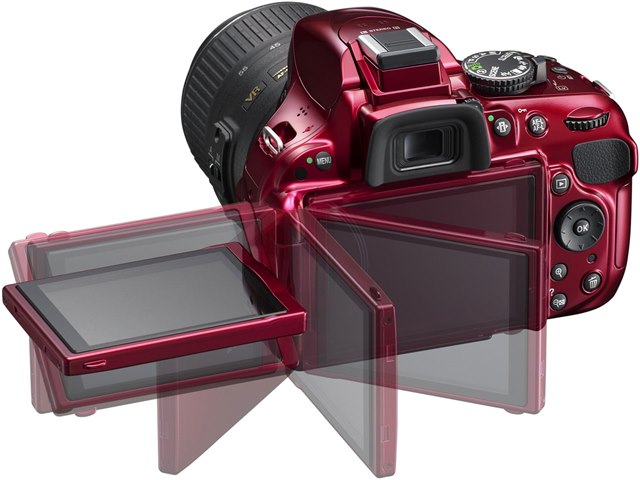 Nikon D5200 18-55 VR Kit レッド D5200 18-55 VR レンズキット [レッド]の製品画像 - 価格.com