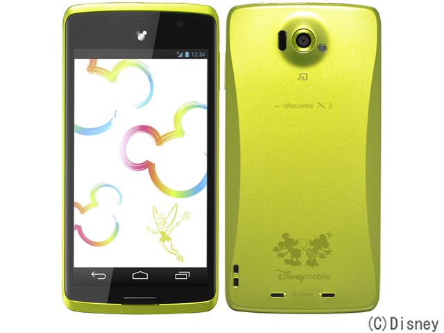 Disney Mobile On Docomo N 03e Green 機種変更 の製品画像 価格 Com