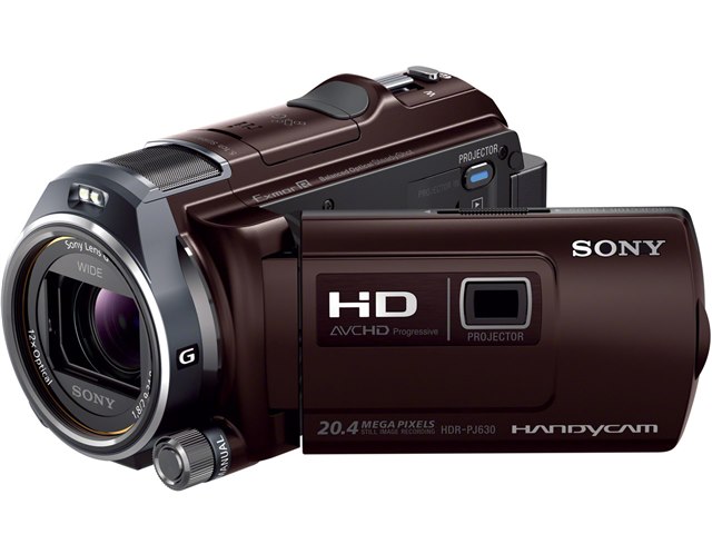 SONY　HDR-PJ630V　ボルドーブラウン HDR-PJ630V | デジタルビデオカメラ Handycam ハンディカム | ソニー