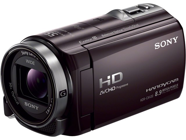 SONY HDR-CX430V ビデオカメラ - テレビ