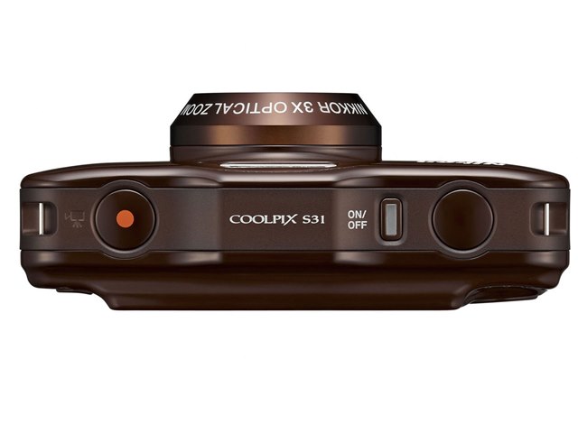 COOLPIX S31 [ブラウン]の製品画像 - 価格.com