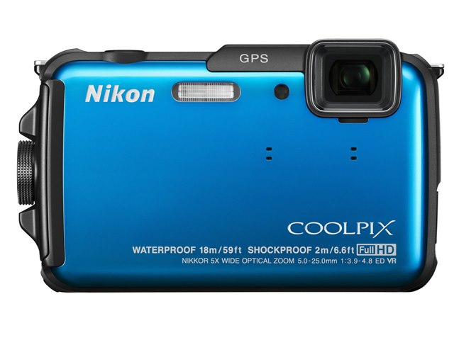 Nikon デジタルカメラ COOLPIX AW110 防水 マリンブルー