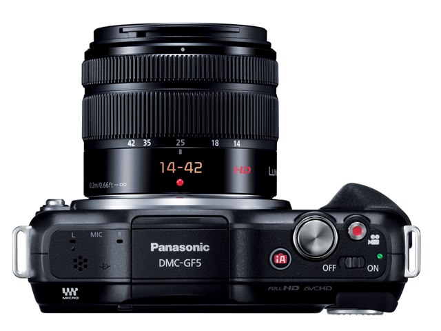 LUMIX DMC-GF5WA-K ダブルズームレンズキット [エスプリブラック]の