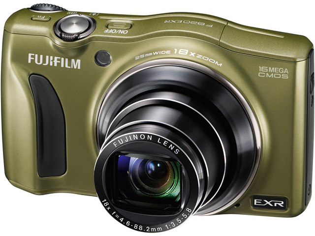 FinePix F820EXR [オリーブ]の製品画像 - 価格.com