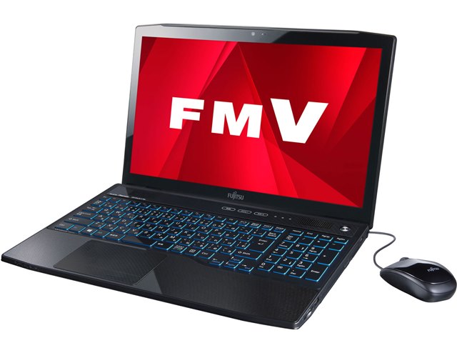 FMV LIFEBOOK AH77/K FMVA77KB [シャイニーブラック]の製品画像 - 価格.com