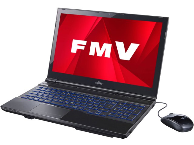 FMV LIFEBOOK AH56/K FMVA56KB [シャイニーブラック]の製品画像 - 価格.com