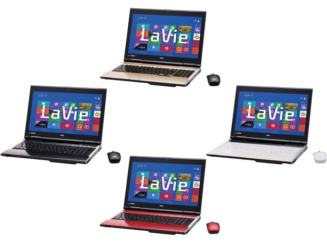 NEC LaVie PC-LL750LS6W クリスタルホワイト - ノートPC