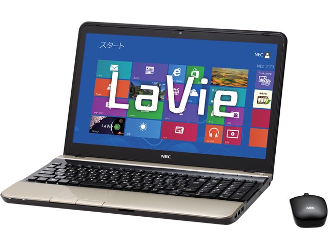 LaVie S LS550/LS6G PC-LS550LS6G [クロスゴールド]の製品画像 - 価格.com