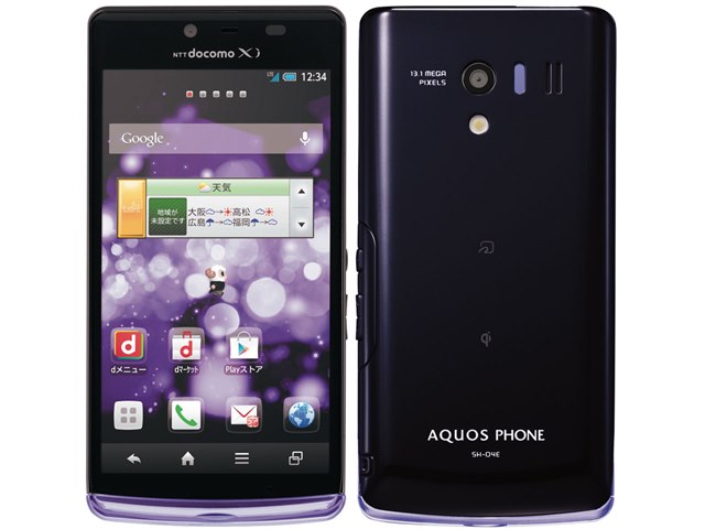 AQUOS PHONE EX SH-04E docomo [Black] (機種変更)の製品画像 - 価格.com