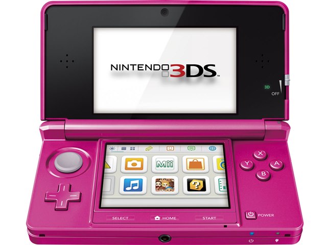 新品即納 ニンテンドー3DS グロスピンク 携帯用ゲーム本体