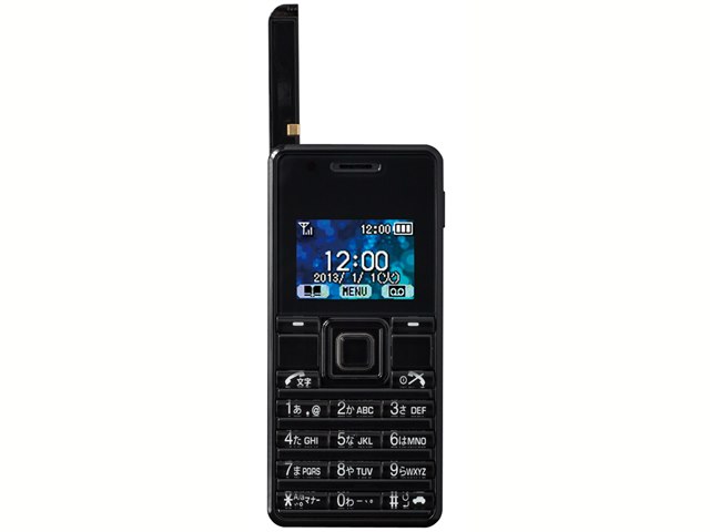 ストラップフォン2 WX06A [ブラック]の製品画像 - 価格.com