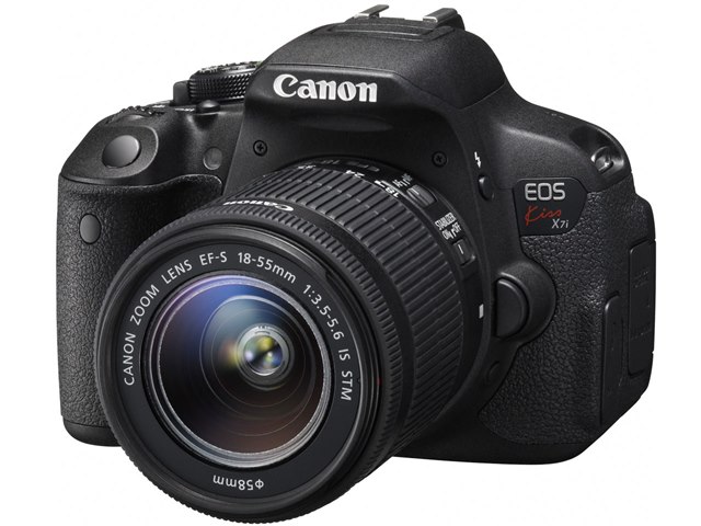 Canon EOS Kiss X7i + EF-S18-55mm セット Canon EOS Kiss X7i DSLR Camera Kit with EF-S 18-135mm Lens