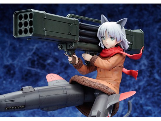 (未使用･未開封品)　ストライクウィッチーズ2 サーニャ・V・リトヴャク ロケットブースターVer. (1/8スケール PVC製塗装済完成品) vf3p617 ストライクウィッチーズ2 サーニャ・V・リトヴャク 1/8 PVC ロケット