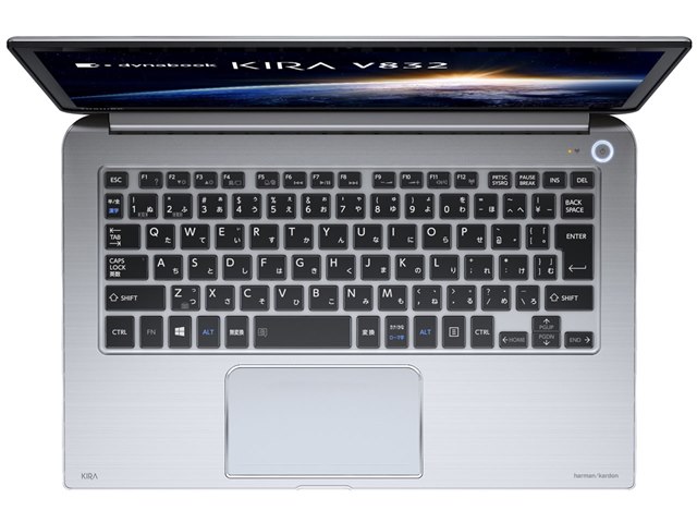 軽量薄型 東芝 KIRA V832 Core i5 8GB SSD256GB dynabook KIRA V832