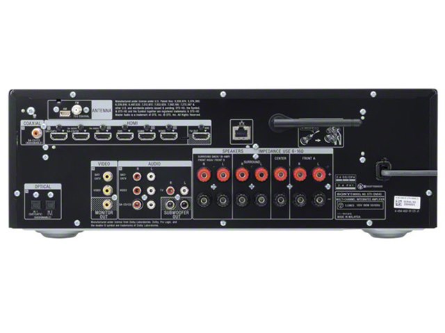 SONY AVアンプ STR-DN840 STR-DN840 特長 : 操作 | コンポーネントオーディオ | ソニー