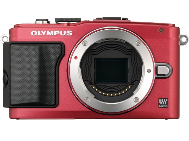 OLYMPUS PEN Lite E-PL6 ボディ [レッド]の製品画像 - 価格.com