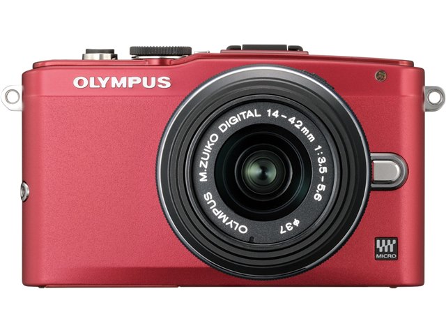 OLYMPUS PEN Lite E-PL6 ダブルズームキット [レッド]の製品画像