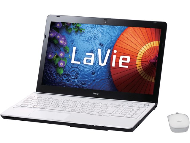 NEC LaVie S PC-LS150MSW ホワイト LaVie S LS150/MSW PC-LS150MSW [エクストラホワイト]の製品画像