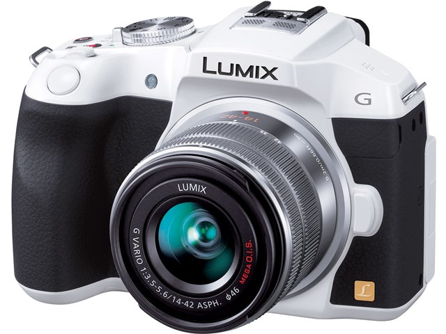 LUMIX DMC-G6W-W ダブルズームレンズキット [ホワイト]の製品画像
