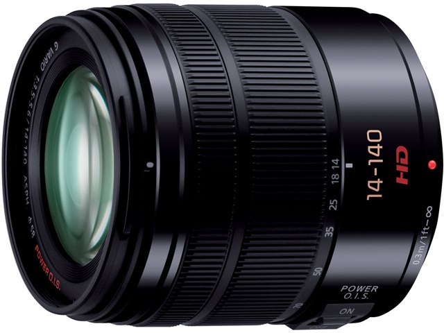 LUMIX G VARIO 14-140mm/F3.5-5.6 ASPH./POWER O.I.S. H-FS14140-K [ブラック]の製品画像  - 価格.com