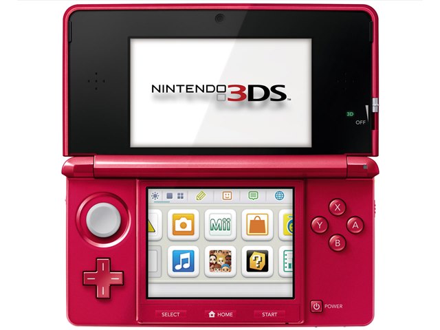 ニンテンドー3DS メタリックレッド3DS