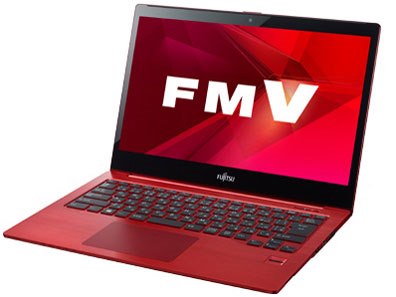 富士通 ノートパソコン LIFEBOOK WU1/L FMV LIFEBOOK WU1/L FMVWLU1N57 [サテンレッド]の製品画像 - 価格.com