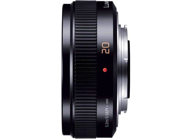 LUMIX G 20mm/F1.7 II ASPH. H-H020A-K [ブラック]の製品画像 - 価格.com