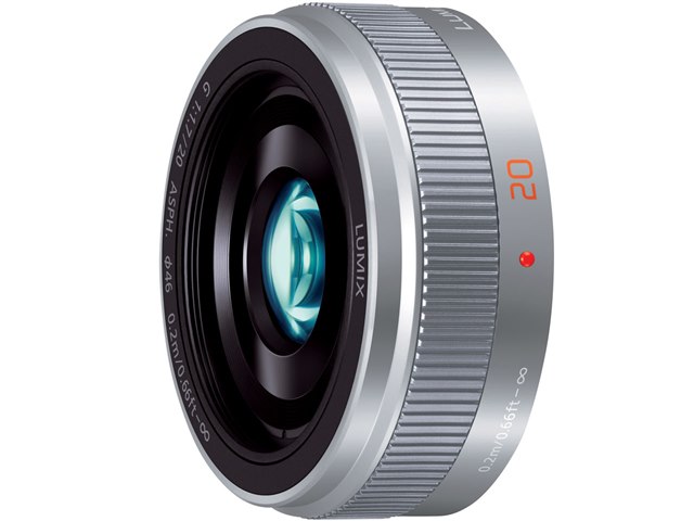 LUMIX G 20mm/F1.7 II ASPH. H-H020A-S [シルバー]の製品画像 - 価格.com