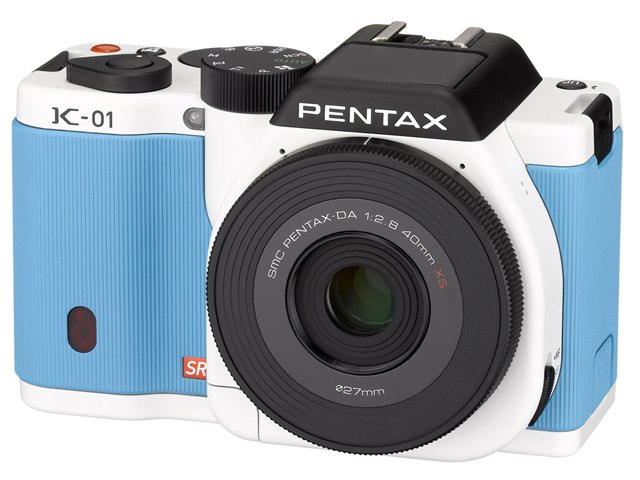 K*o様 【ショット数1】PENTAX K-01 ホワイト　レンズキット PENTAX K-01 レンズキット [ホワイト×ブルー]の製品画像 - 価格.com