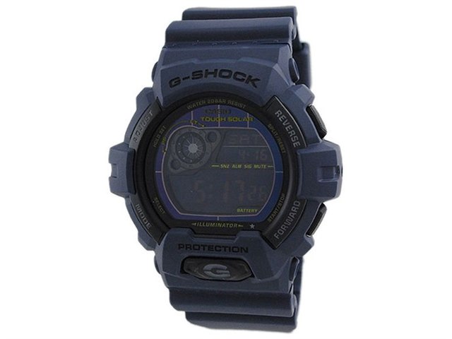 4-632 カシオ　ジーショック　腕時計　ネイビー　GW-8900NV G-SHOCK ネイビーブルー GR-8900NV-2CR [海外モデル]の製品画像 - 価格.com