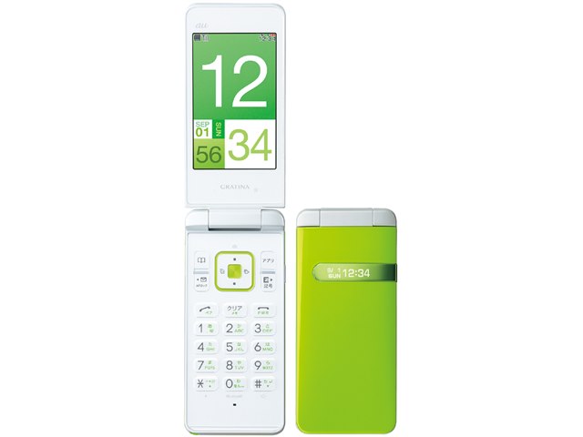 GRATINA KYY06 [イエローグリーン]の製品画像 - 価格.com