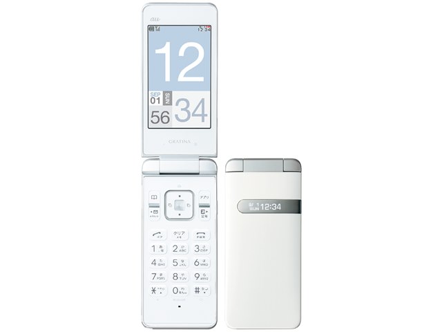 GRATINA KYY06 [ホワイト]の製品画像 - 価格.com