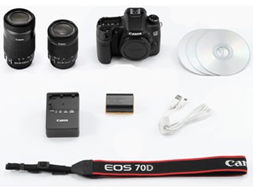 Canon  EOS 70D ダブルズームキット　デジタル一眼レフセット液晶用クリーニングペーパー