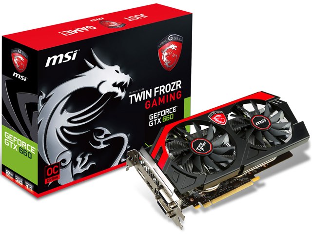 N660GTX Twin Frozr 4S OC [PCIExp 2GB]の製品画像 - 価格.com