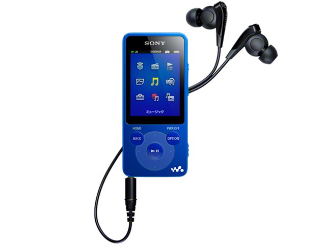 NW-E083K (L) [4GB ブルー]の製品画像 - 価格.com