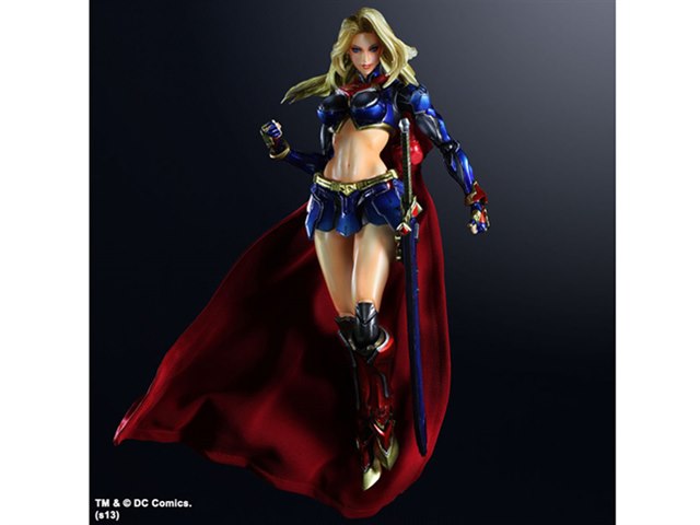 プレイアーツ改 スーパーガール 未開封品 ARTS改 スクウェア VARIANT DC Comics VARIANT プレイアーツ改 -KAI- スーパーガール