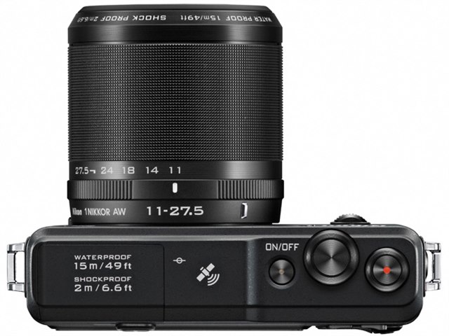 Nikon 1 AW1 防水ズームレンズキット [ブラック]の製品画像 - 価格.com