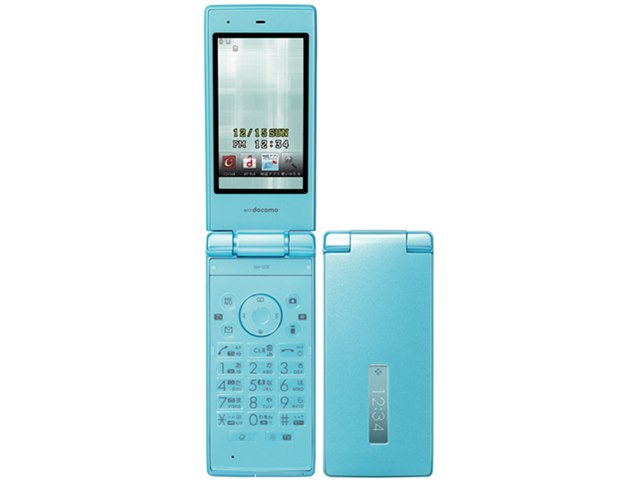 docomo STYLE series SH-03E [Light Blue]の製品画像 - 価格.com