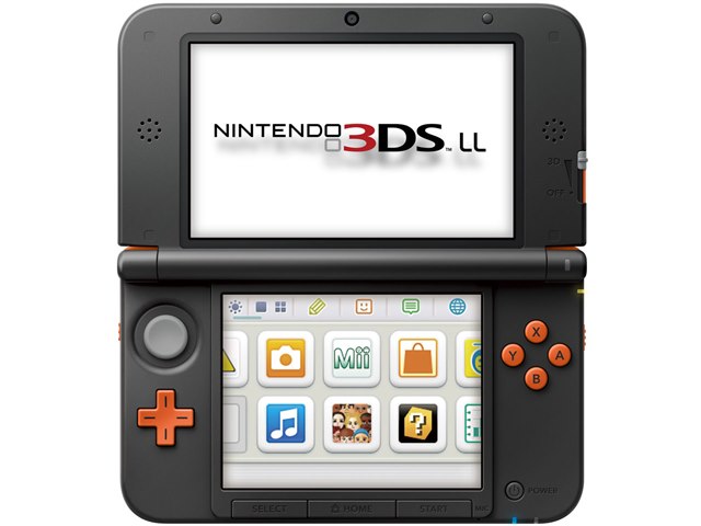 ニンテンドー3DS LL リミテッドパック オレンジ×ブラックの製品画像 - 価格.com