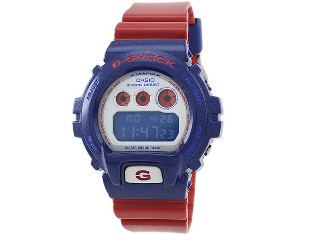 G-SHOCK DW-6900AC ブルーレッド G-SHOCK BASIC Gショック CASIO カシオ Blue and Red Series