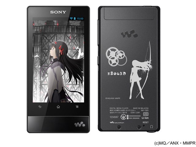 魔法少女まどか☆マギカ 映画公開記念モデル ウォークマン NW-F805 NW-F805/MADOMAGI ウォークマン Fシリーズ まどか☆マギカ映画公開記念