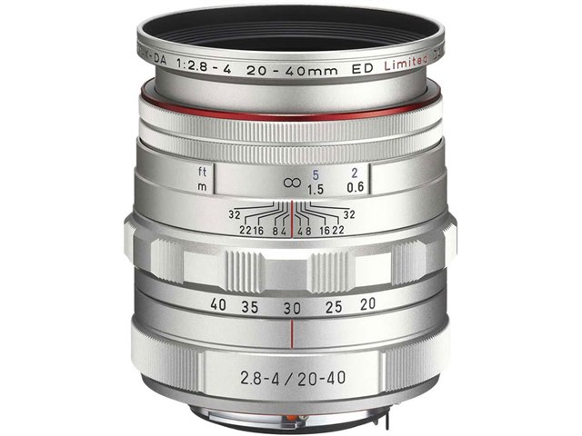 PENTAX DA 20-40mm ED Limited DC WR　シルバー HD PENTAX-DA 20-40mmF2.8-4ED Limited DC WR [シルバー]の製品画像