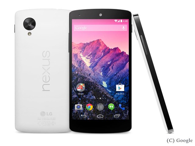 Nexus 5 Lg D1 32gb Simフリー ホワイト の製品画像 価格 Com