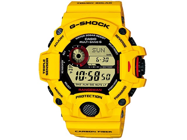 G-SHOCK 30周年記念モデル マスター オブ G レンジマン ライトニングイエロー GW-9430EJ-9JRの製品画像 - 価格.com