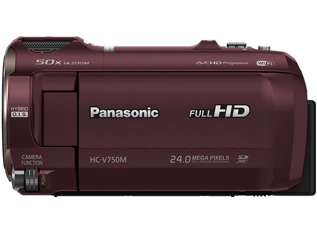 スマホ転送！Panasonic HC-V750M　ビデオカメラ HC-V750M-T [ブラウン]の製品画像 - 価格.com