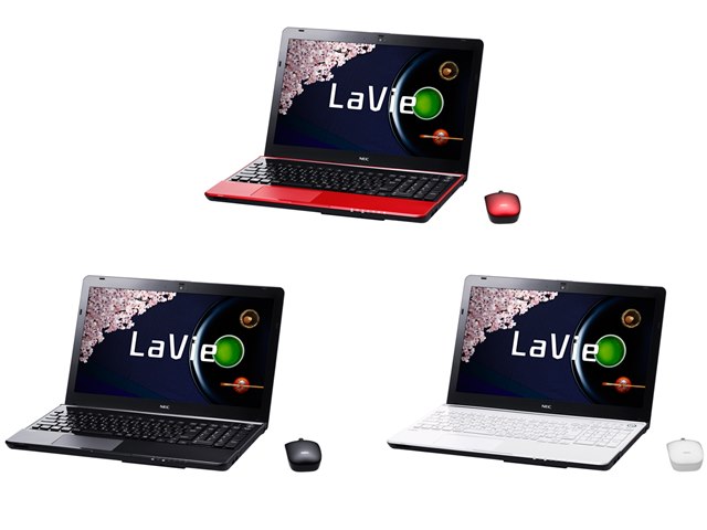 LaVie S LS150/RSR PC-LS150RSR [ルミナスレッド]の製品画像 - 価格.com