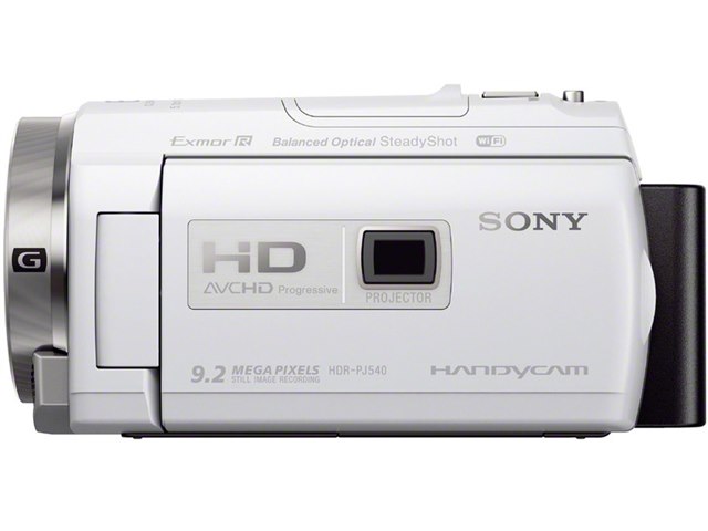 カメラ SONY HDR-PJ540 ビデオカメラ 本体 ホワイト